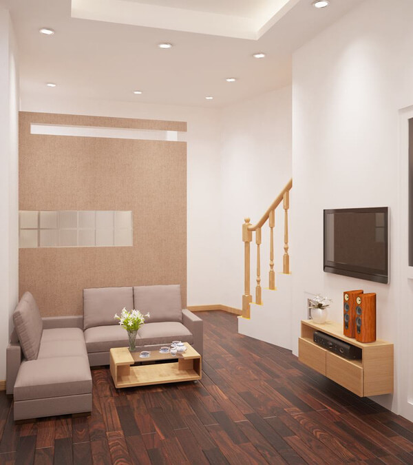 Thiết kế nhà bố trí nội thất tiện nghi và thoáng mát
